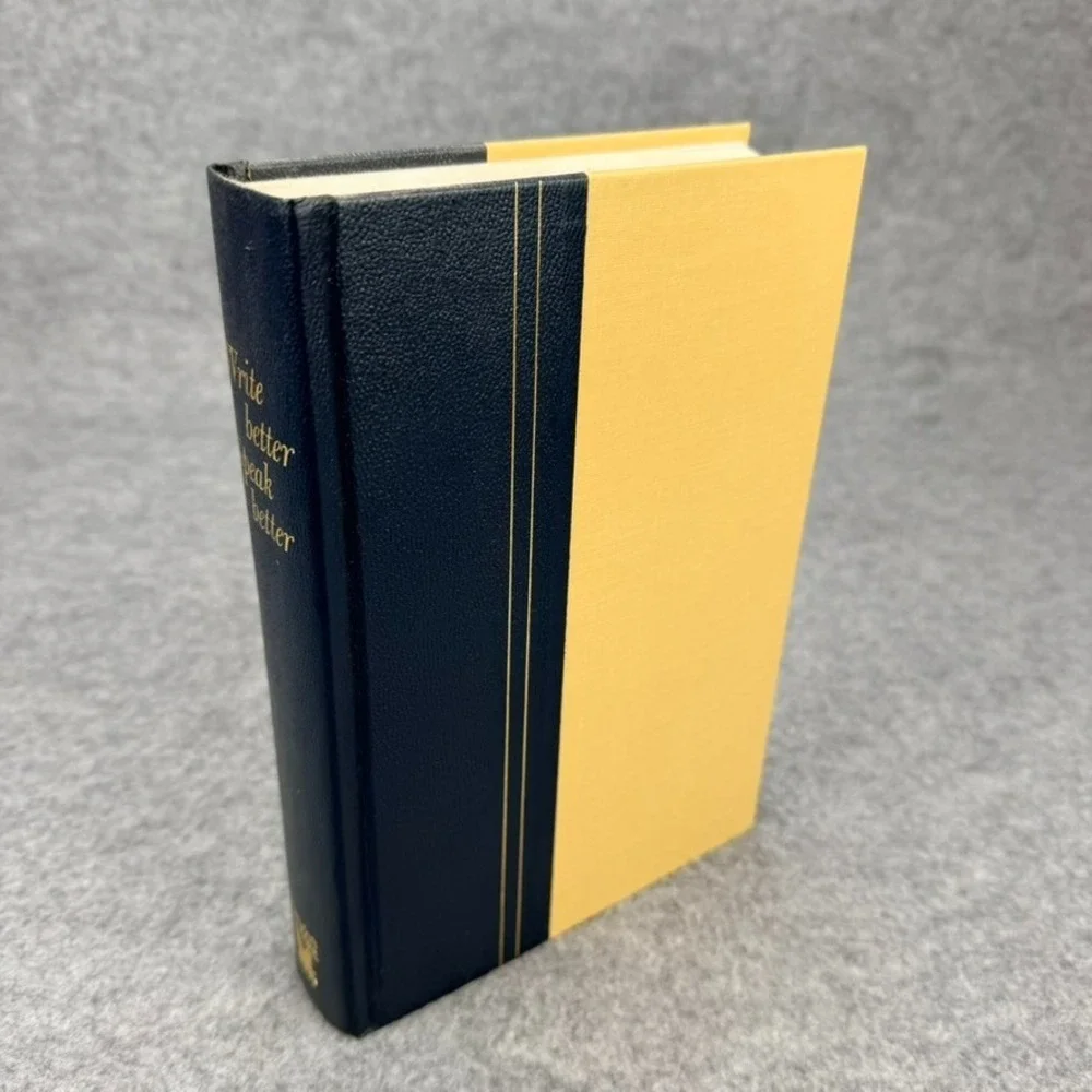 Reader’s Digest Write Better Speak Better Hardcover 1993 11th Printing